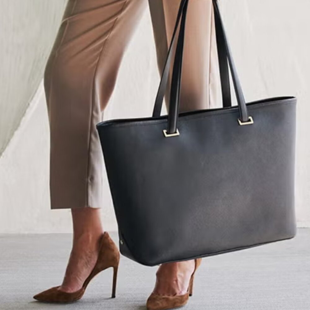 LO & SONS The Seville 13" Laptop Tote & Seville Aire Shell, NWT
